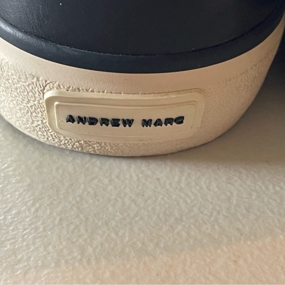 Andrew Marc memory foam sneakers black NWOT men’s size 8 - Picture 7 of 11